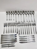 Stainless 40 Pieces of Tableware