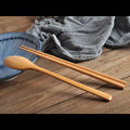 Wooden Spoon and Chopstick Set Eco-friendly Utensil Home Kitchen Tableware Set
